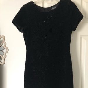Black sequin Sam Edelman dress